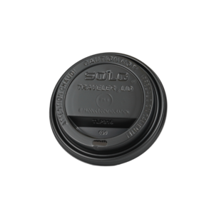 Black Hot Cup Lid - Solo - Fits 10-24oz (1000/case) Free Shipping Shop