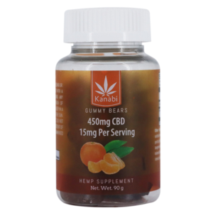 Kanabi | Gomitas de Mandarina CBD 15 mg/pza | 30 Piezas In China