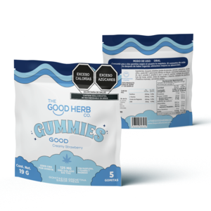 The Good Herb Co. | Gomitas CBD E. Aislado 25 mg/pza Pasiflora L-Teanina Magnesio | 5 o 15 Piezas Cheap For Cheap