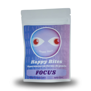Happy Bites | Gomitas Focus THCV 25 mg/pza | 6 piezas Store Sale Online