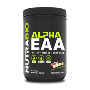Alpha EAA - Cherry Lime Slush - 1 LB (NutraBio) Lowest Pice