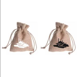 Eid Burlap Treat Bag Cost Online
