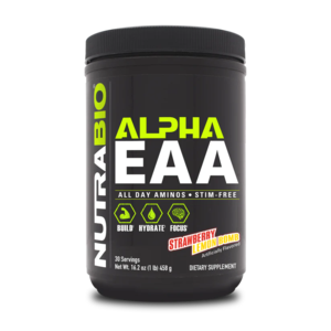 Alpha EAA - Strawberry Lemon Bomb - 1 LB (NutraBio) Sale Professional