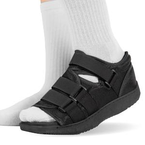 BraceAbility Post-op Shoe for Broken Foot or Toe | Medical/Surgical Walking Boot Cast, Stress Fracture Brace & Orthopedic Sandal with Hard Sole (Small - Female) Clearance Low Pice Fee Shipping