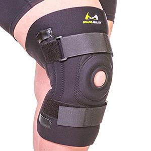 BraceAbility Bariatric Knee Brace for Large Legs - Plus Size Knee Brace with Side Stabilizers for Big Men or Women, Arthritis, Patellar Tendonitis, Obese Chondromalacia Pain, Instability (2XL) Sale Latest