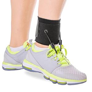 BraceAbility AFO Foot Drop Brace - Adjustable Soft Ankle Foot Orthosis Drop Foot Brace for Men and Women, Walking with Shoes, Toe Lifter Support, Dorsiflexion Assist Brace Fits Left or Right (S/M) Sale Classic