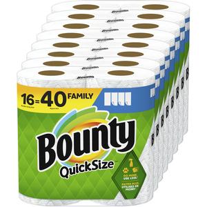 Bounty Paper Towels Quick Size, White, 16 Family Rolls = 40 Regular Rolls Buy Cheap Pay With Paypal
