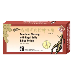 American Ginseng with Royal Jelly and Bee Pollen 10 vials Clearance Cheap Real