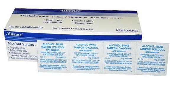 Alcohol Swabs 200/box Outlet Release Dates