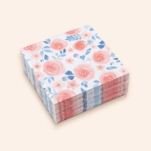 Watercolor Floral Cocktail Napkins | Set of 120 Comfortable Online