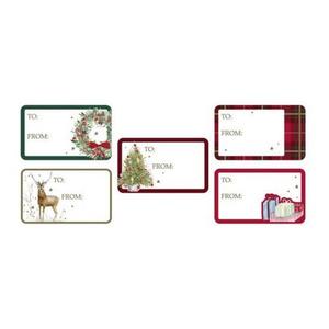 Eurowrap Traditional Christmas Labels (Pack of 50) Free Shipping 2025 New