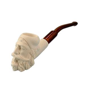 Hand Carved Small Meerschaum Pipe--Dunhill Head Free Shipping Exclusive