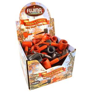 Fujima Maple & Cherry Mini Wood Pipe Display- 36pc Discount Sale Online