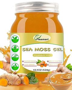 Fleamart 18.5 OZ Sea Moss Gel Organic Raw Seamoss Gel Irish Sea Moss Gel Wildcrafted Sea Moss Gel Vegan Superfood Support Vitamins Mineral New Online
