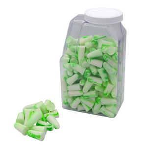 Flents Protechs Foam Ear Plugs for Work, Loud Noise, Heavy Machinery, Construction, Studying & Traveling, NRR 33, Green, Made in The USA, 100 Pair Low Cost Sale Online