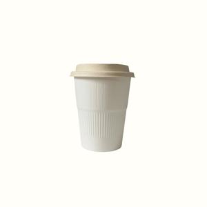 12oz. Sugarcane Bagasse Coffee Cup [50 pcs.] - With Lid Purchase Cheap Pice