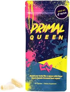 Female-Optimized Beef Organ Superfood Supplement (Beef Liver, Kidney, Heart, & 3 More) - 100% Grass Fed, Pasture Raised Cattle - Balance Hormones, Energy, & More for Women Very Cheap
