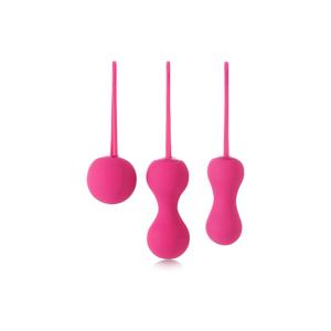 FEMINY Kegel Balls Weights for Tightening - Kegel Ball Exercise Kit for Women Beginners - Pelvic Floor Strengthening Exercise Ball - Weight Balls for Women 3 pcs (Pink) Clearance Fast Delivery