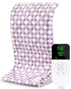 NOWWISH Heating Pad for Back Pain & Cramps Relief, XL Extra Large Moist Heat Electric Heating Pads with Auto Shut Off, Gifts for Women, 12 "x 24", Purple Low Pice Fee Shipping Cheap Online