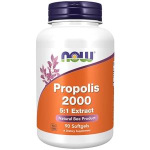 NOW Supplements, Propolis 2,000 (Bee Propolis), 5:1 Extract, Natural Bee Product, 90 Softgels Best Place To Buy Online