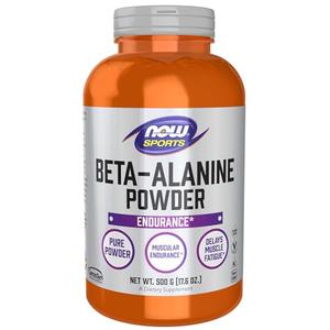 NOW Sports Nutrition, Beta-Alanine Pure Powder 2,000 mg, Muscular Endurance*, 500 Grams Excellent Online
