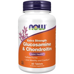 NOW Supplements, Glucosamine & Chondroitin Extra Strength, Sulfate Forms, 60 Tablets Good Selling Cheap Pice