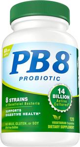 Now PB 8 Pro-Biotic Acidophilus Capsules, Vegetarian, 120-Count (Pack of 3) Pay With Paypal Online
