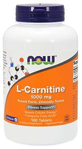 Now Foods: L-Carnitine Fitness Support 1000mg, 100 tabs Sale Comfortable