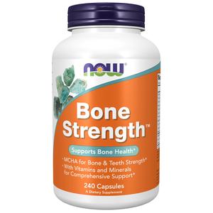 NOW Supplements, Bone Strength with Microcrystalline Hydroxyapatite (MCHA), Magnesium and Vitamins C,D and K, 240 Capsules Buy Cheap Shop