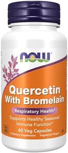 NOW Supplements, Quercetin with Bromelain, Balanced Immune System*, 60 Veg Capsules Enjoy For Sale