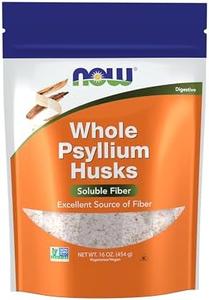 NOW Foods Supplements, Whole Psyllium Husks, Non-GMO Project Verified, Soluble Fiber, 16-Ounce Free Shipping Shop