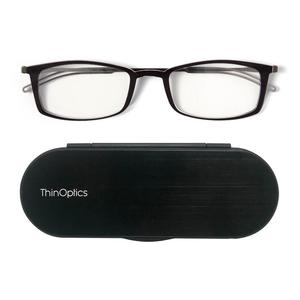 ThinOptics Brooklyn Reading Glasses & Milano Case Free Shipping Sale Online