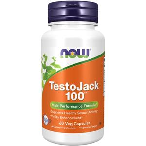 Now Foods: Testojack 100 Male Performance Formula, 60 vcaps Sale Popular