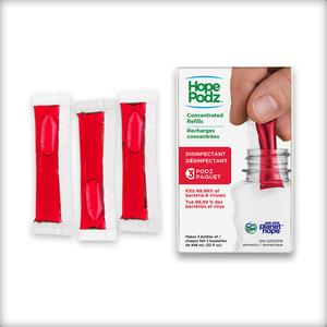 HopePodz Disinfectant Refills | 3-Pack Sale 100% Authentic