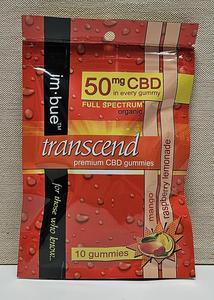 im-bue Transcend 50 mg CBD Gummies, 10 gummies Ost Release Dates