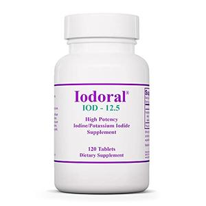 Optimox Iodoral 12.5 mg - Original High Potency Lugol Solution Iodine Nutritional Supplement - Energy and Thyroid Support - 120 Tablets Discount Get To Buy