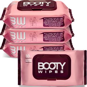 Booty Brand Wipes for Women - 320 Wipes for Adults Free Shipping For Sale