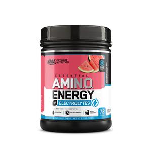 Optimum Nutrition Essential AMIN.O Energy & Electrolytes - Energy, Focus & Post-Workout Muscle Recovery - Watermelon Pre-Workout Electrolyte Powder Drink - Watermelon Splash, 1.51 lb (72 Servings) Buy Cheap Latest