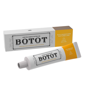 BOTOT Toothpaste YELLOW Aniseed, Citrus, Liquorice (75ml) Cheap Sale Cheap