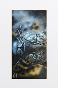 Serviette de plage Le Lopard Regarde-moi! | XL Pay With Paypal