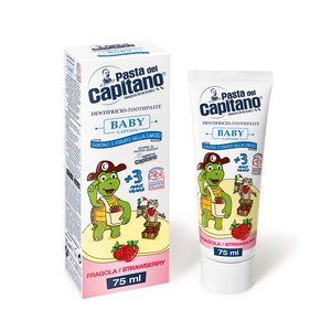 CAPITANO Baby Strawberry Toothpaste (75ml) Outlet Countdown Package