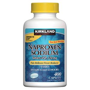 Cos13 Kirkland Signature Extra Strength Naproxen Sodium 220mg Last 12 Hours Pain Fever Reliever - 400 Caplets Collections Cheap Pice