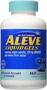 Aleve Liquid Gels, 160-Count Bottle Ost Release Dates