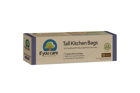 13 Gallon Certified 89% Recycled Tall Trash Bags Cheap Sale Manchester Great Sale