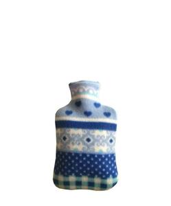 Bouillotte 2L housse polaire bleu Sale Fashion