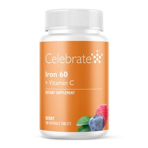 Iron 60 mg Vitamin C, Chewable, Berry Order Cheap Online