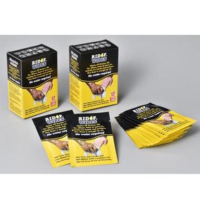 Ridof 12pk Industrial Wipes (Individually Wrapped) Outlet Best Place
