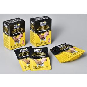 Ridof 12pk Industrial Wipes (Individually Wrapped) Clearance Low Pice