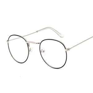 Round Rays Transparent Glasses Frames Men Women Fake Glasses Vintage Optical Myopia Eyeglasses Frames Ladies Retro Eyewear Buy Cheap Official Site
