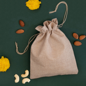Mixed Dry Fruits in Jute Potli 100g Free Shipping Low Pice